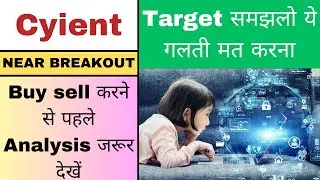 cyient share latest news | cyient share near breakout | cyient share longterm target |