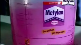 Реклама обойный клей Metylan Наталья Мальцева 2005 год Россия