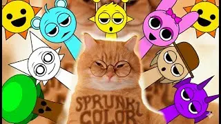 Sprunki vs Horror ASMR ColorMixing #sprunki#sprunkimix#horrorcolor#colormixing#asmr#art#スプランキー