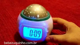 Projetor de Luz Musical Star Multikids Baby