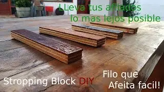 CUERO PARA ASENTAR FILO ► Asentador de cuchillos 🔪 asentador de cuchillos
