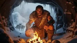 How Cavemen Survived Freezing Winters Using Fire | Boring Caveman Documentary