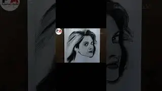 How to draw deepika padukone|#shorts #ytshorts