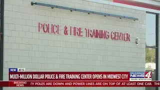 Multi-million dollar police & fire training center opens in Midwest City