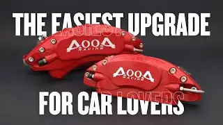 🚗 МГНОВЕННО улучшите свой автомобиль! Почему накладки на суппорты AOOA лучше, чем покраска и друг...