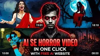 AI Video Kaise Banaye ? Make Viral Horror Crime Story Video With Free Ai  (Khooni Monday Style)