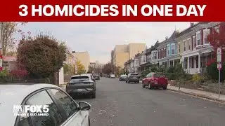 Three homicides in DC on Saturday; police investigate
