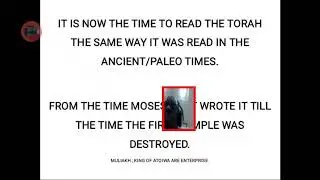 YORUBAS ARE DESCENDANTS OF JACOB AND THEY SPEAK D OLD HEBREW LANGUAGE.