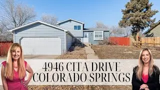 🏡 Charming 4BR Home in Pikes Peak Panorama! | 4946 Cita Drive | Pink Realty 🏔️✨