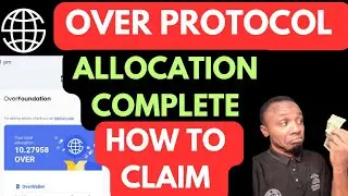Over Protocol Buy Sell Start | Claim Your Token | Over Protocol token Allocation News Today