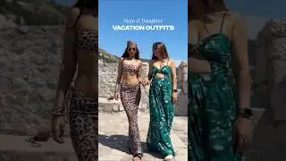 What *mom and I* wore on *vacation* 👗 #outfits #fashion