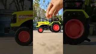 Tractor Scale Model Miniature Sonalika Eicher John Deere Mahindra HMT Swaraj Machine Diecast #4x4