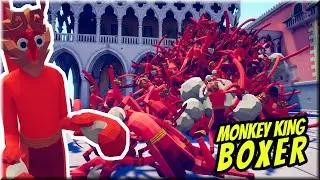 Fusion🥊 Boxer Monkey King vs EVERY FACTION - Totally Accurate Battle Simulator TABS