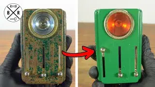 Vintage WWII Signal Flashlight (Restoration)