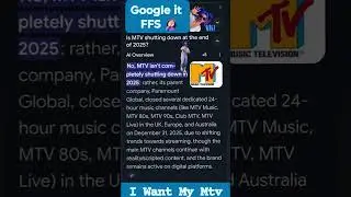 Misleading Crap Reporting #mtv #googleit