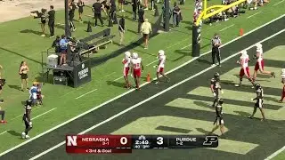 Dylan Raiola Connects With Jahmal Banks for the Score at Purdue | Nebraska Football