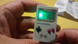 Reloj game boy con alarma de Mario Land.