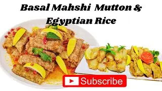 Basal Mahshi / Mutton & Egyptian Rice Stuffed / Onions With&nbsp;cabbage / Middle Eastern /Recipe