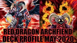 RED DRAGON ARCHFIEND DECK PROFILE (MAY 2020) YUGIOH!