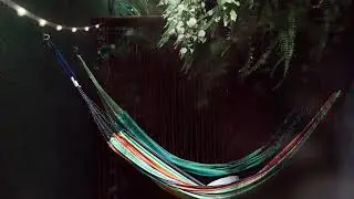 Tropical Forest Relaxation | Distant Thunder | Wind Chimes, Crickets, Frogs, Background Ambience 🐸