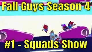 Fall Guys Season 4 #1 - Squads Show