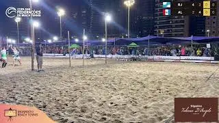 Copa das Federacoes de Beach Tennis ! RJ x AL ! cat. 40+ 
RJ VS AL