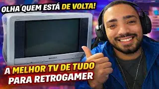 A melhor TV de tubo para RETROGAMER ? Adeus SONYWEGA.