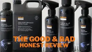 Update and Review of Halfords Advanced Cleaning Range