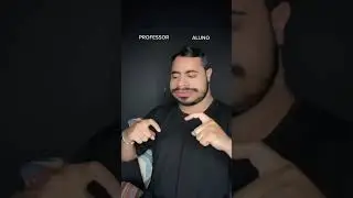 O aluno iniciante est&aacute; de volta com as confus&otilde;es dele🤣 #libras #aprenderlibras
