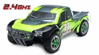 Exceed RC 1/10 Brushless Short Course Rally Monster Electric RTR Racing Truck with Aluminum Shocks
