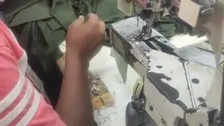 V Nack Top stitch