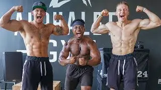 WENT CRAZY IN ALPHALETE GYM WITH RUSS SWOLE