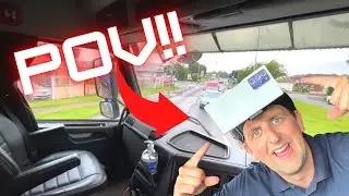 Night Heater Clean | Train Spotting Hatch | POV In Leicester | Trucking Vlog 13 | #truckertim