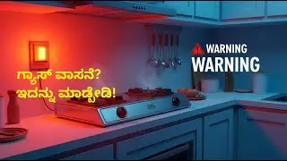 ಗ್ಯಾಸ್ ವಾಸನೆ ಬಂದ್ರೆ ಇದನ್ನು ಮಾಡ್ಬೇಡಿ! | Home Gas Leak Safety