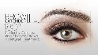 Brow Extender II &mdash; натуральные волокна бровей + средство для улучшения формы | Divaderme Cometics