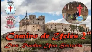 EL CAMINO DE UCLÉS EN BICICLETA, 2ª PARTE, ESTREMERA   CRUZ DEL PEREGRIN