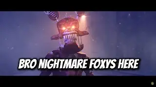 nightmare foxy looks insane - FIVE NIGHTS AT FREDDY'S: RED BEAST reaction