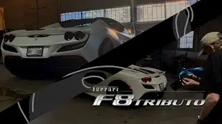 PhotoShoot with a Ferrari F8!! Kuttek Wraps | CarXotics