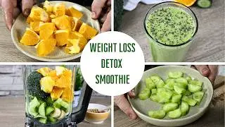 Drink This Celery & Cucumber Green Smoothie for Weight Loss!