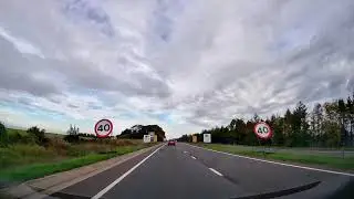 Virtual Drive Along | A419 to M5 &ndash; England to Wales Road Trip (Daytime Drive, Real-Time)