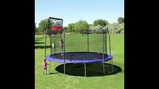Safety Tips for Using a Trampoline Basketball Hoop