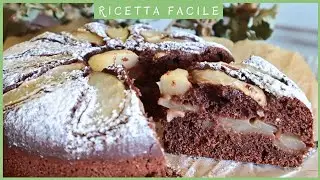 TORTA CACAO e PERE - golosissima
