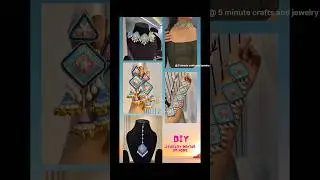 Handmade jewellery making at home | trending handmade jewellery | Ni Tu Baar Baar #diy #trending