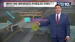 Sunday Science: Why do bridges freeze first?