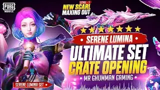 New Serene Lumina Ultimate Set & SCAR-L Crate Opening | Stage Weaver Crate Opening | PUBG Mobile