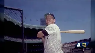 Oklahoma City minor league baseball team draws inspiration from Mickey Mantle in rebrand