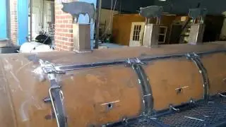 Iron Man Jack 500 GALLON SMOKER /GRILL.