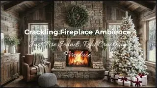 Crackling Fireplace Ambience-No Music, Just Fire Sounds (3 Hours)