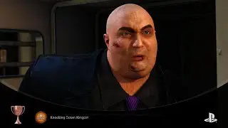 Marvel's Spider-Man Remastered, Knocking down King pin trophy