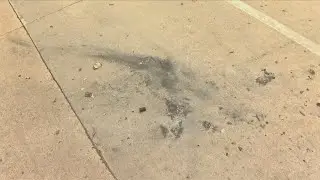 Fireworks Debris Left Along the Riverfront
